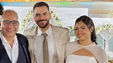 صورة الفنان بيومي فؤاد يحتفل بزفاف نجله المخرج محمد بحضور كبير للنجوم