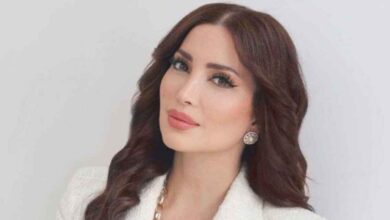 صورة النجمة السورية نسرين طافش ونجاح متواصل مابين الدراما والإعلام وبودكاست أرض جديدة