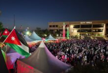 صورة حضور جماهيري بالالاف في حفل صوت الاردن عمر العبداللات في مدينة دالاس