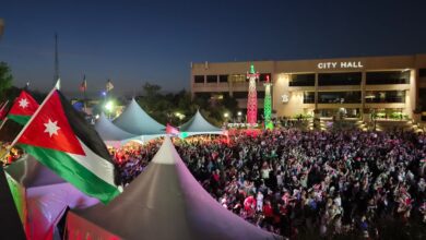 صورة حضور جماهيري بالالاف في حفل صوت الاردن عمر العبداللات في مدينة دالاس